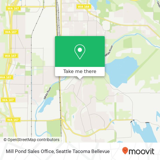 Mill Pond Sales Office map