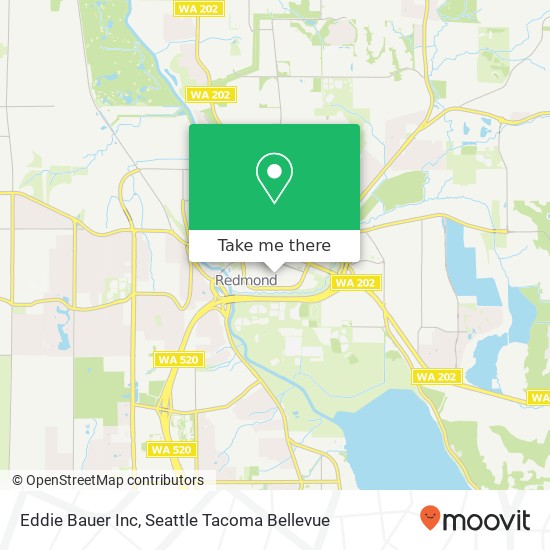 Mapa de Eddie Bauer Inc