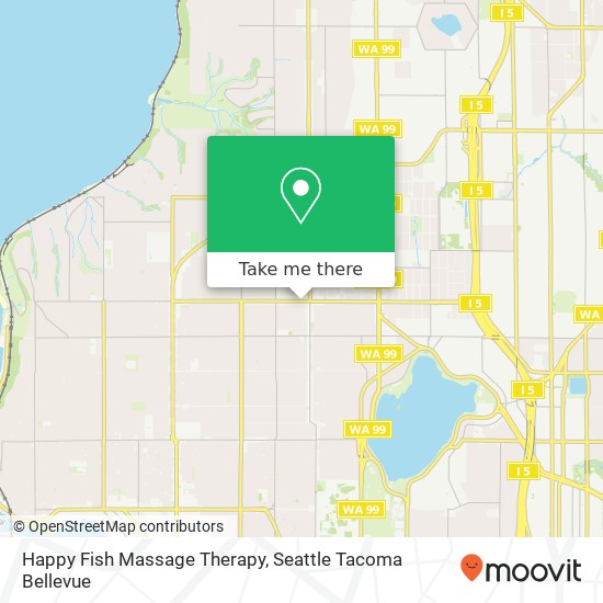 Happy Fish Massage Therapy map