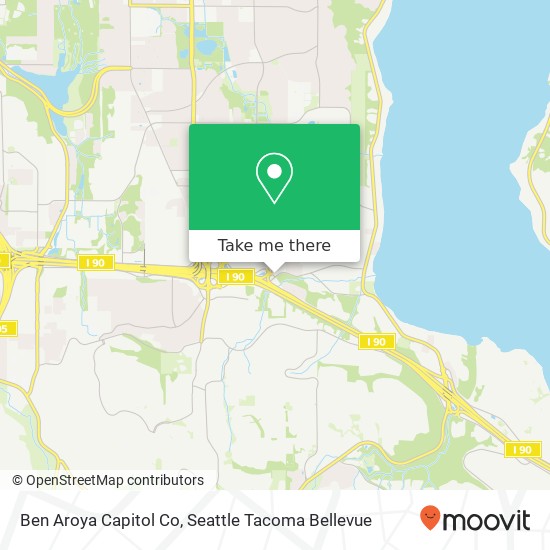 Mapa de Ben Aroya Capitol Co