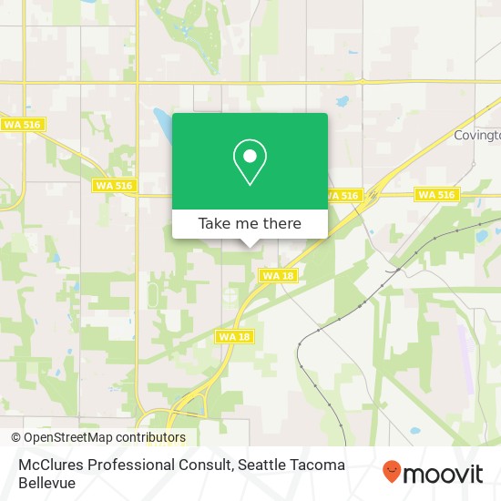 McClures Professional Consult map