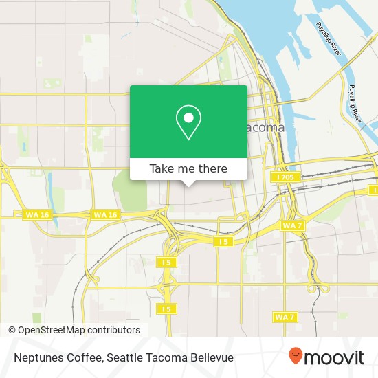 Mapa de Neptunes Coffee