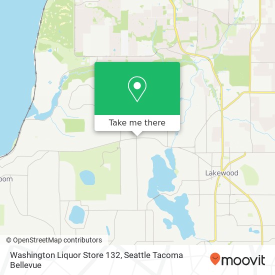 Washington Liquor Store 132 map