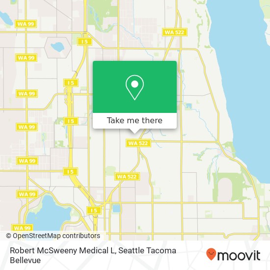 Robert McSweeny Medical L map