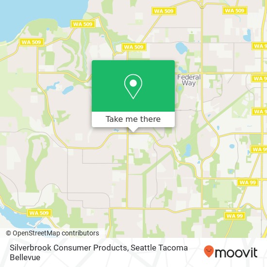 Mapa de Silverbrook Consumer Products