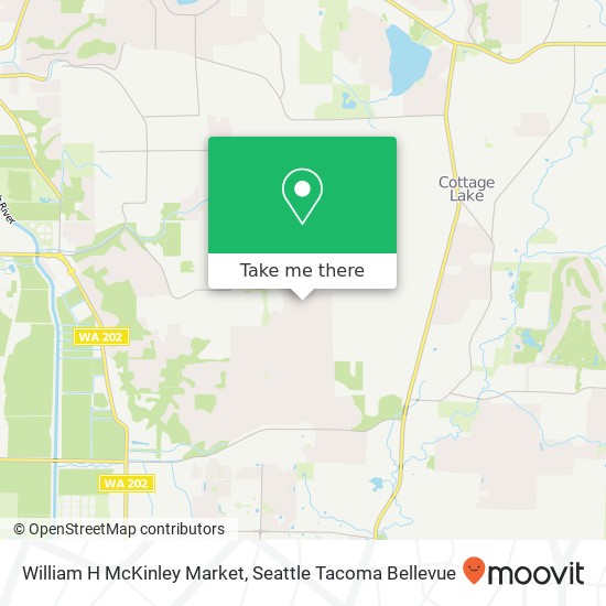 William H McKinley Market map