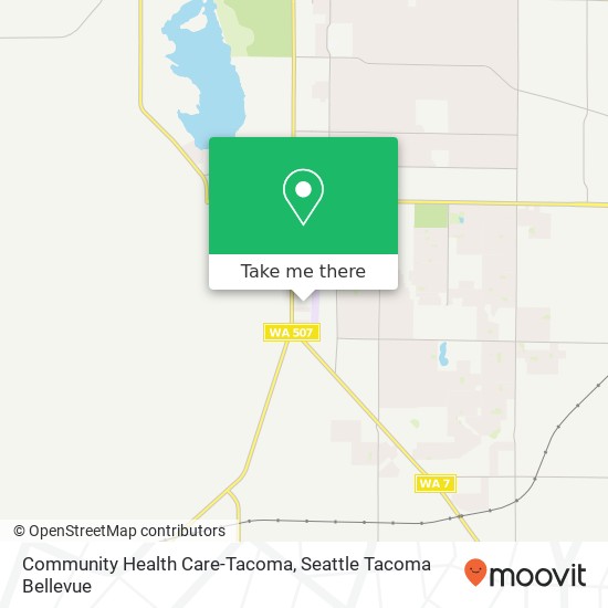 Mapa de Community Health Care-Tacoma