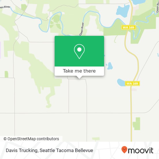 Mapa de Davis Trucking