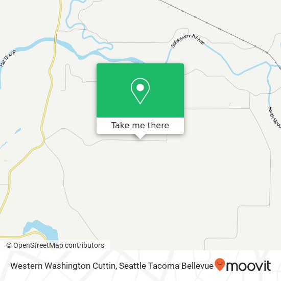 Western Washington Cuttin map