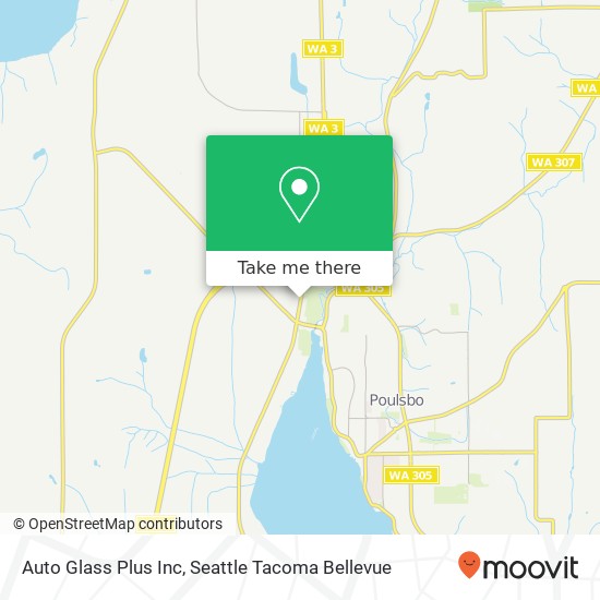 Auto Glass Plus Inc map