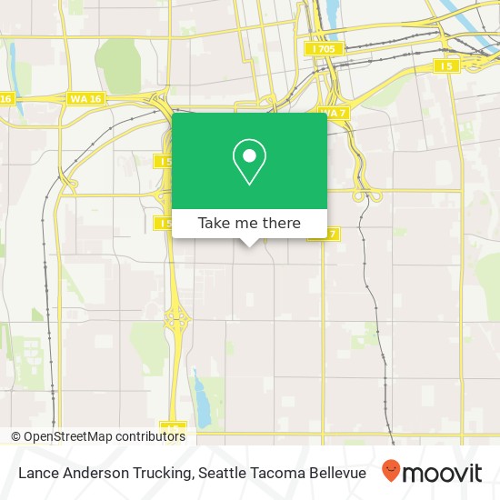 Lance Anderson Trucking map