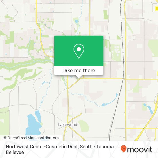 Mapa de Northwest Center-Cosmetic Dent