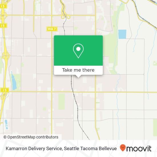 Kamarron Delivery Service map