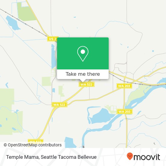 Mapa de Temple Mama