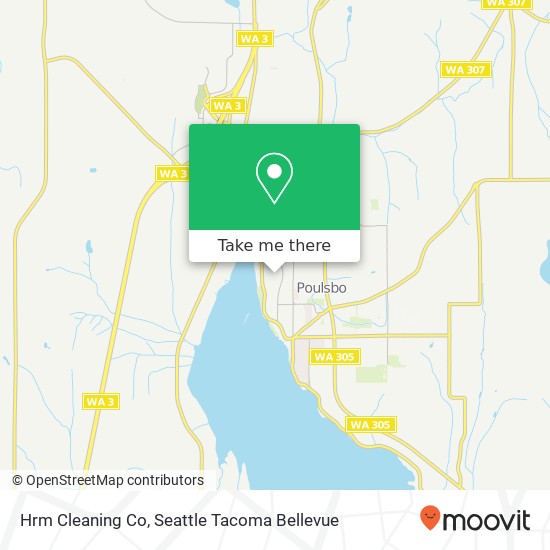 Hrm Cleaning Co map