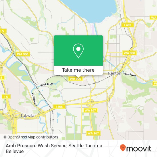 Amb Pressure Wash Service map