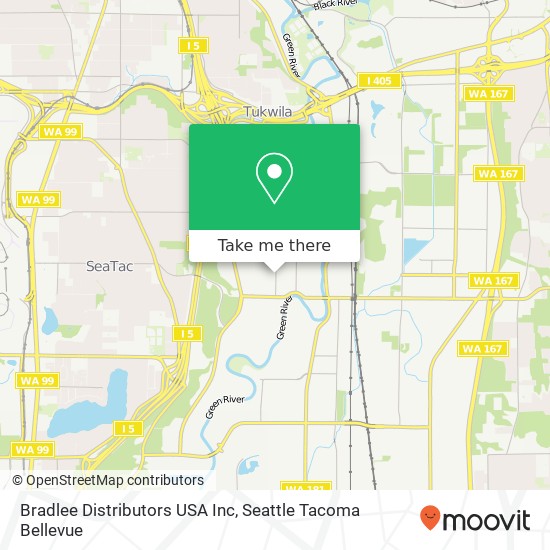 Mapa de Bradlee Distributors USA Inc