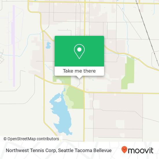 Northwest Tennis Corp map