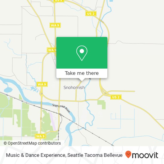 Music & Dance Experience map