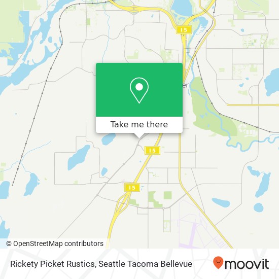 Rickety Picket Rustics map