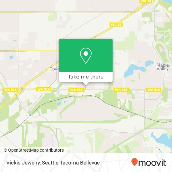 Vickis Jewelry map