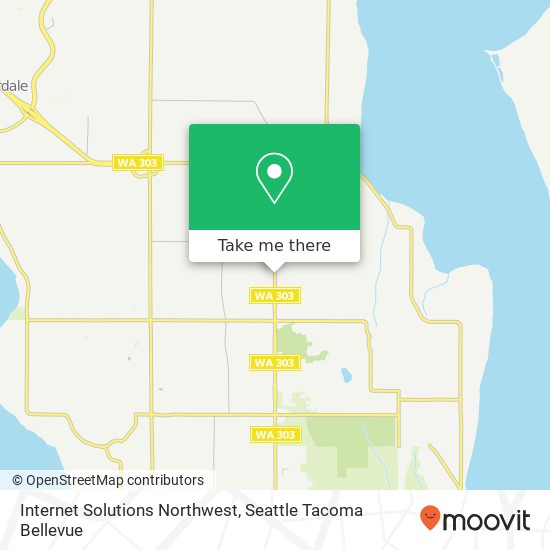 Internet Solutions Northwest map