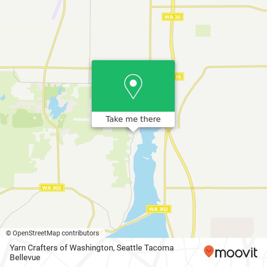 Yarn Crafters of Washington map