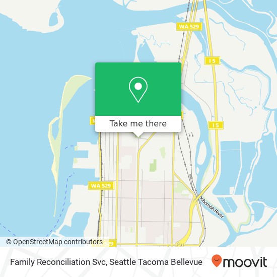 Mapa de Family Reconciliation Svc