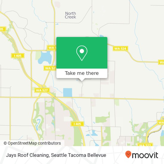 Jays Roof Cleaning map