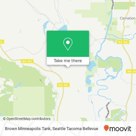 Mapa de Brown Minneapolis Tank