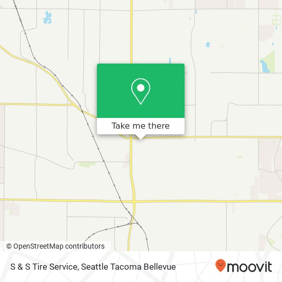 S & S Tire Service map