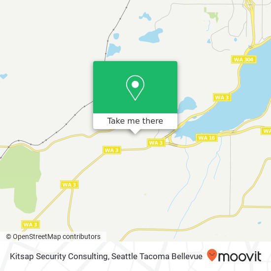 Mapa de Kitsap Security Consulting