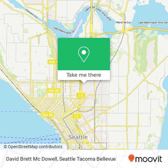 David Brett Mc Dowell map