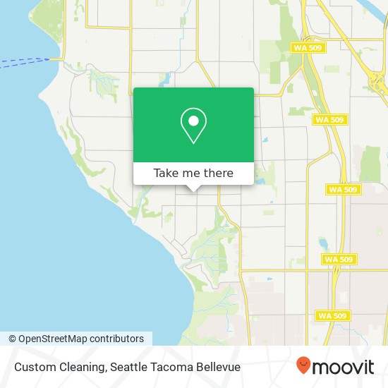 Custom Cleaning map