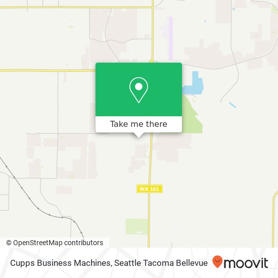 Cupps Business Machines map