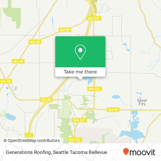 Generations Roofing map