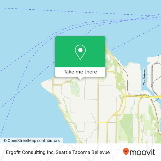 Ergofit Consulting Inc map