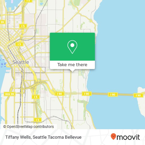 Tiffany Wells map