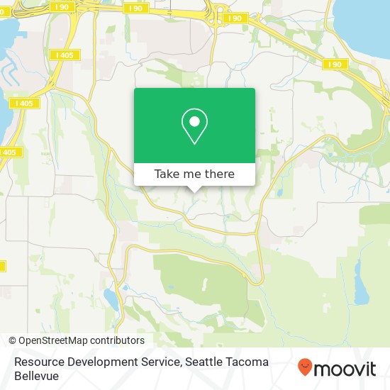 Resource Development Service map