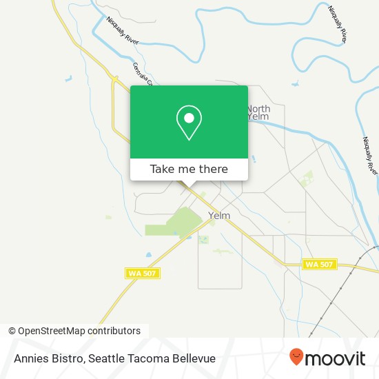 Mapa de Annies Bistro