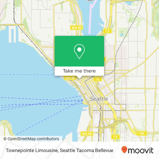 Townepointe Limousine map