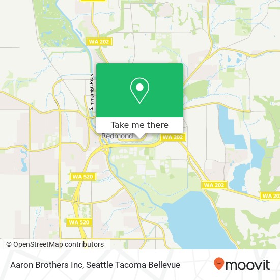 Aaron Brothers Inc map