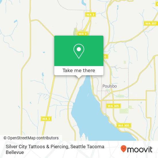 Silver City Tattoos & Piercing map