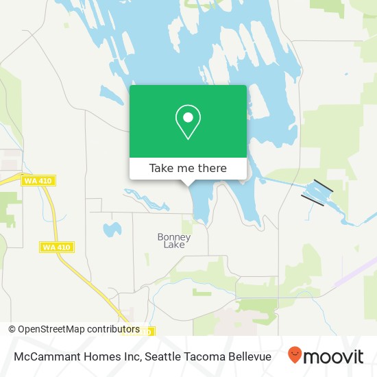 McCammant Homes Inc map