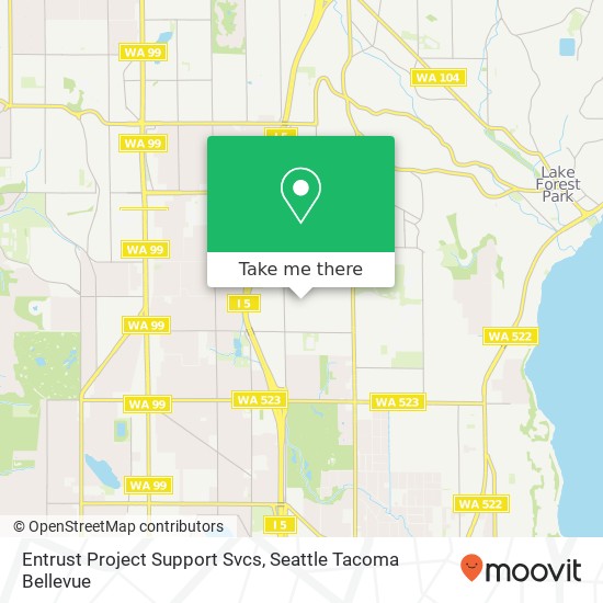 Entrust Project Support Svcs map