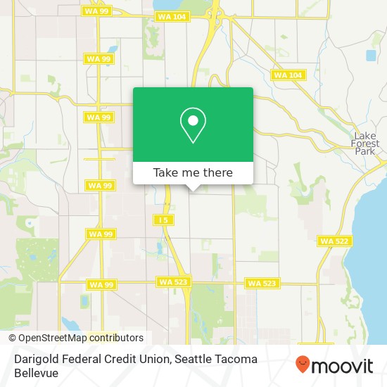 Darigold Federal Credit Union map