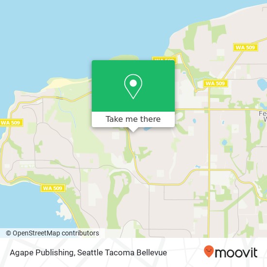 Agape Publishing map