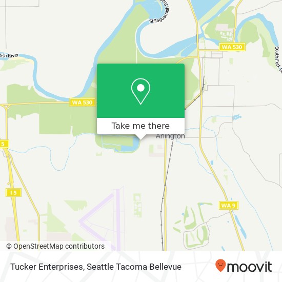 Mapa de Tucker Enterprises