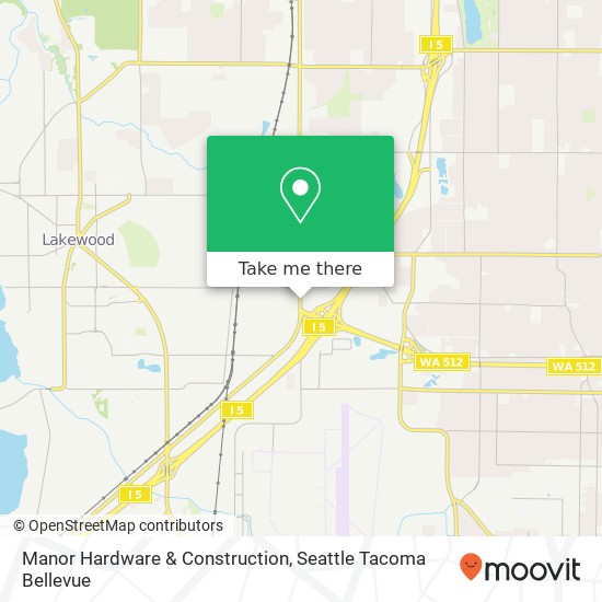Manor Hardware & Construction map