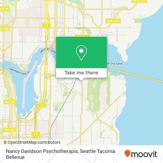 Nancy Davidson Psychotherapis map